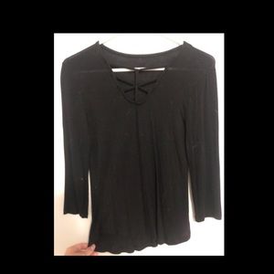 Make an offer! Rue 21 black long sleeve T-shirt